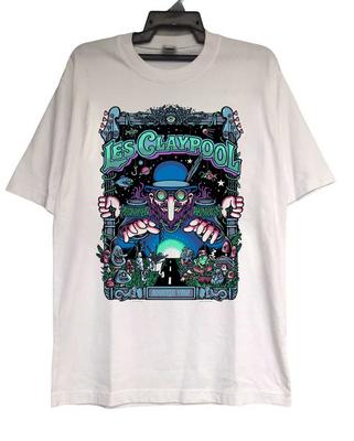 Les Claypool White Cotton Shirt Full Size S-5XL Unisex CL216