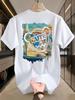 Mens Heavyweight 100 Cotton Graphic Tshirt Lightweight and Breathable Comfortable Casual Wear Trendy Machine Washable