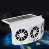 3 Head Coolers Car Fan USB/Solar Energy Cooling Vent Exhaust Portable Car Coolers Fan Exhaust Fan Car Radiator