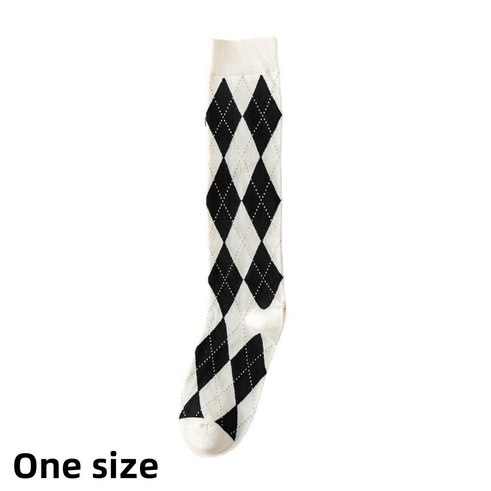 Casual Women Stockings Retro Thigh High New Middle Tube Socks  Women