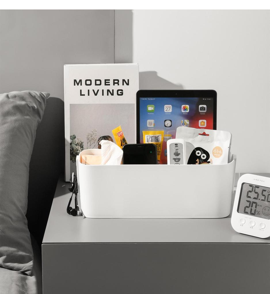 Bedside Hanging Shelf: Punch-Free Dorm Bunk, Student Organizer, Baby Diaper & Wipes Storage