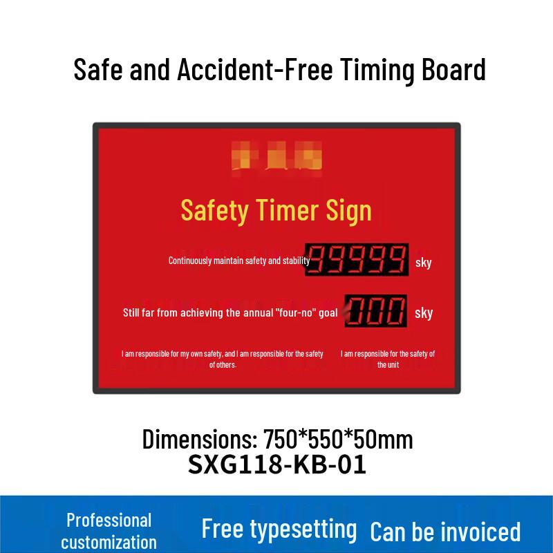 Fire Rescue Team LED Safety Timer Display