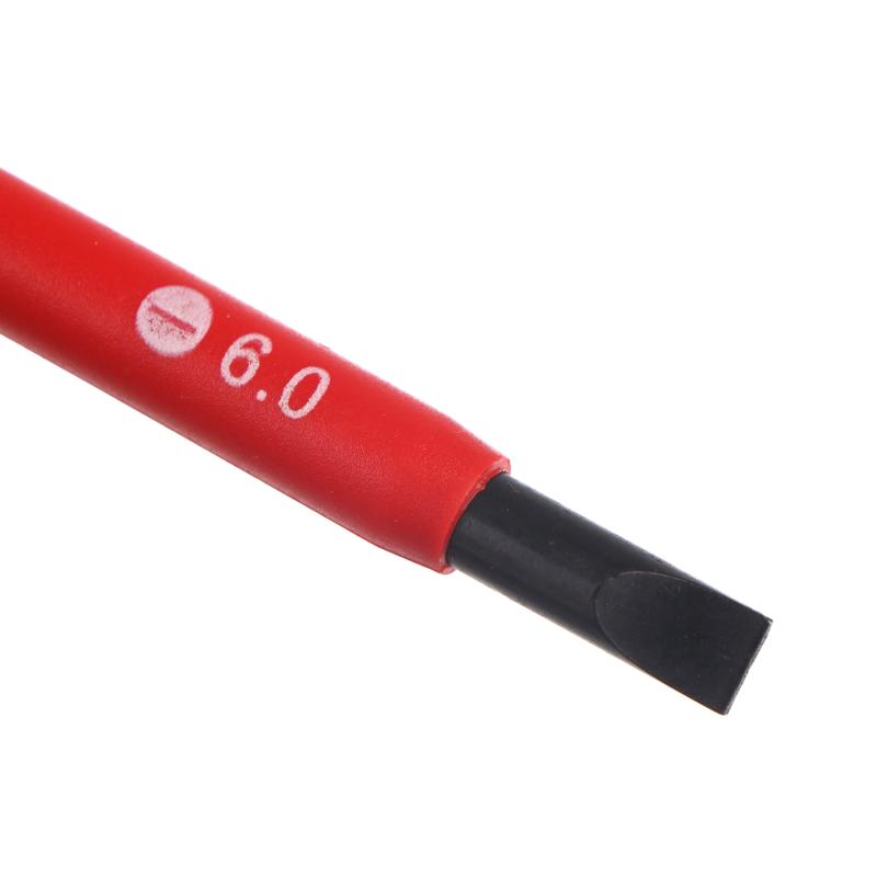 Insulated Screwdriver Set Ergonomic Anti-slip Handle Multi-Function for Automotive Repair Home Electrical Projects