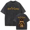 Gewaschenes Vintage Rockband Alice in Chains T-Shirt Herren Damen Kleidung Gothic Punk Oversize T-Shirts Unisex Lässige Baumwoll-T-Shirts