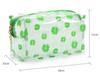 Transparent Cosmetics Storage Bag Flower Summer Freshness Makeup Bag Lightweight Portable Going Out Touch Up Lipstick Makeup Bag