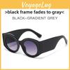 Elliptical Sunglasses Women Men Uv400 Optical Pc Frame For Fashion Travel