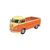 Cararama Volkswagen T1 Pickup Orange 1/43