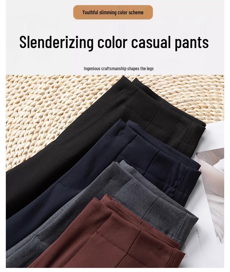 Women's Slimming Loose-Fit Straight-Leg Pants - New Spring 2025 Collection