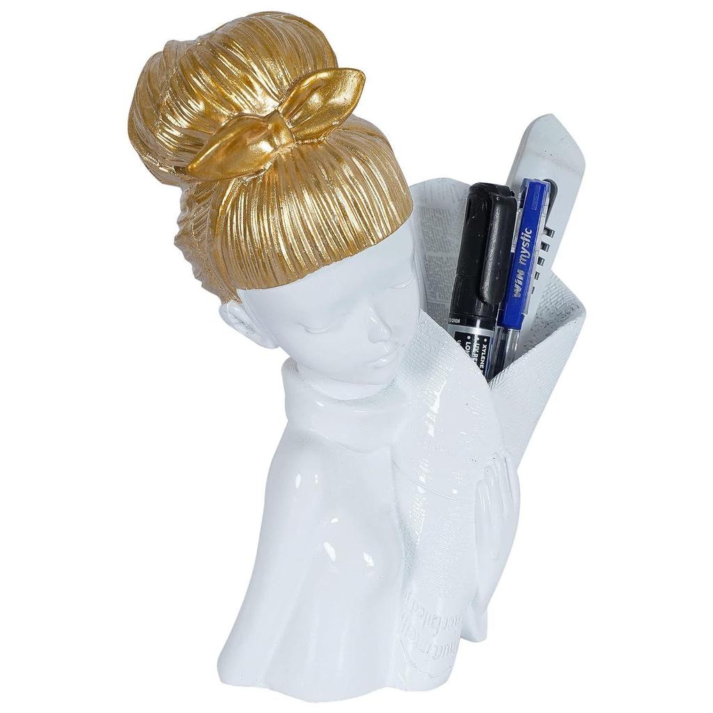 Resin Girl Showpiece for Home Décor Showpiece & Office Decor Item