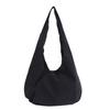 Candy Color Casual Tote Bag Large Capacity Japanese Style Shoulder Bag Nylon Shoulder Bag  Unisex