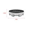 Hot New 4PCS Car Wheel Center Caps Hub Caps For Ford Focus 2 MK1 MK3 Mondeo MK4 Fiesta MK7 Fusion Kuga Ranger Explorer 5 Figo Ta