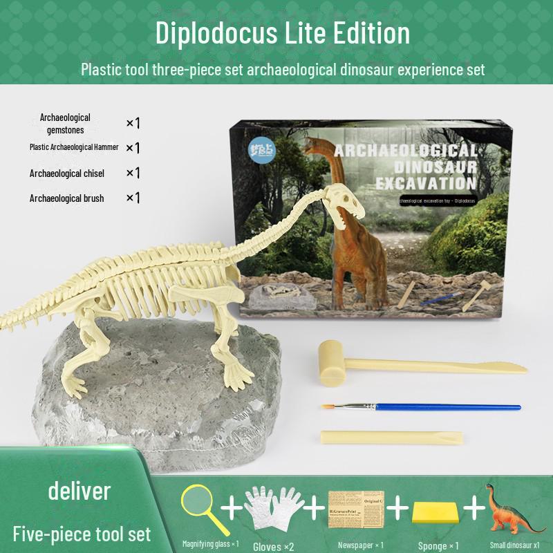 "Dinosaur Fossil Excavation Toy Egg - Treasure Hunt for Kids"