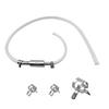 Manual Fluid Extractor Pump, Motorcycle Brake Bleeder Kit, One-Way Check Valve Hydraulic Brake Clutch Bleeding Tool, with Alumin