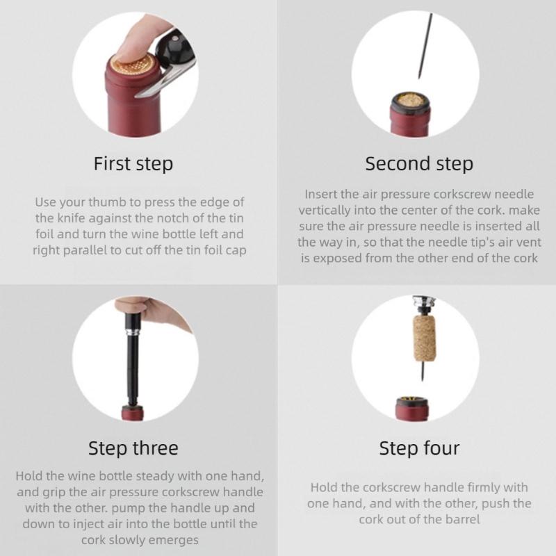 Excellent Wine Opener Group Holds Vacuum Pump And stream Unique Pressurized Style Extracts Seal Without Damage