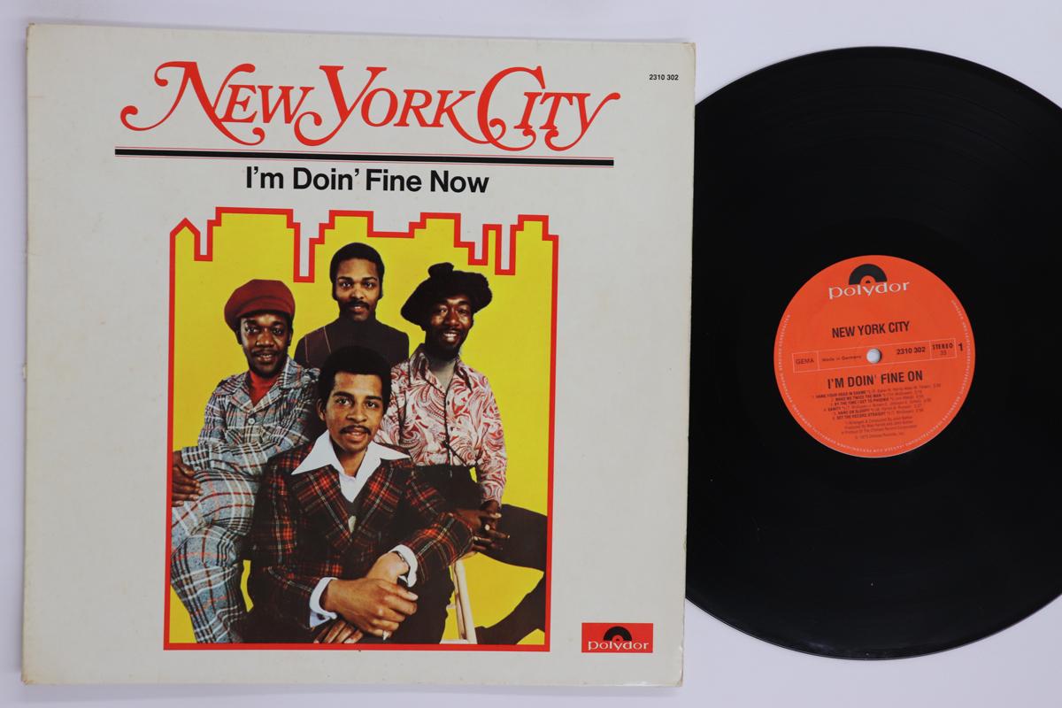 

LP Record NEW YORK CITY Im Doin Fine Now 2310302 Polydor 1973 Germany SoulFunk Used