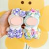 [Cloth Only] Colorful Checkered Doll Clothes Set for 10cm Fashion Doll Accessories Cartoon Toy