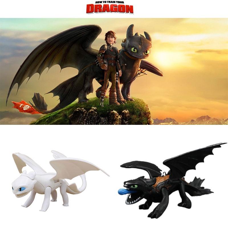 Action Night Fury Figures Movable Plastic Modelsys