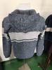 Men's Hooded Cardigan Sweater - Plus Velvet, Thick, Versatile, Knitwear Color Block Jacket for Autumn/Winter