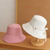 Thin Sunscreen Bucket Hat Breathable Wide Brim Sun Hat Fashion Fisherman Hat  Fishing