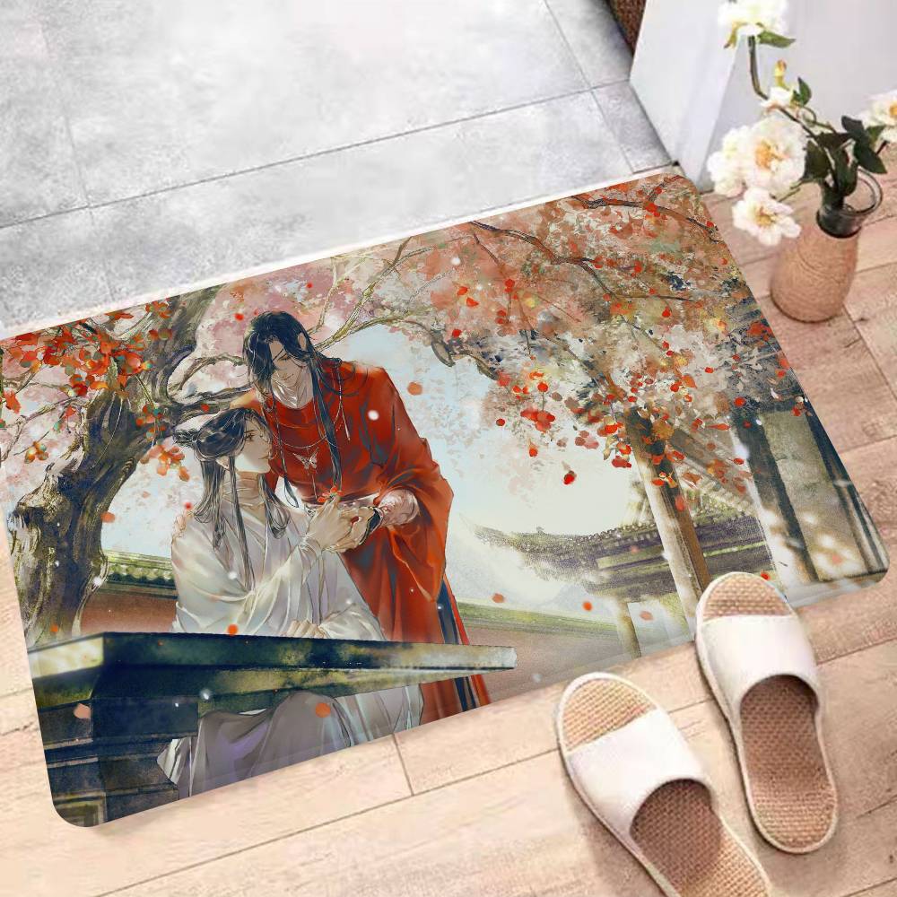 Chinese Heaven Officials Blessing Hallway Carpet Washable Non-Slip Living Room Sofa Chairs Area Mat Kitchen Doormat Area Rug