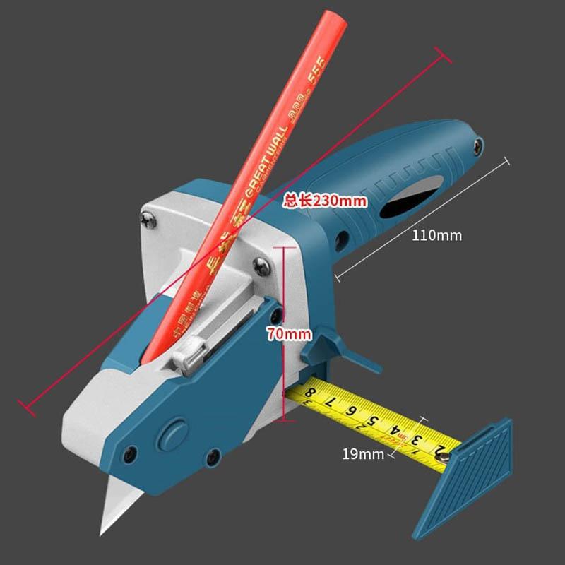 STONEGO Plasterboard Cutter Scriber Board Plaster Edger Drywall Auto Cutting Artifact Cutter Home Woodworking Scale Hand Tools
