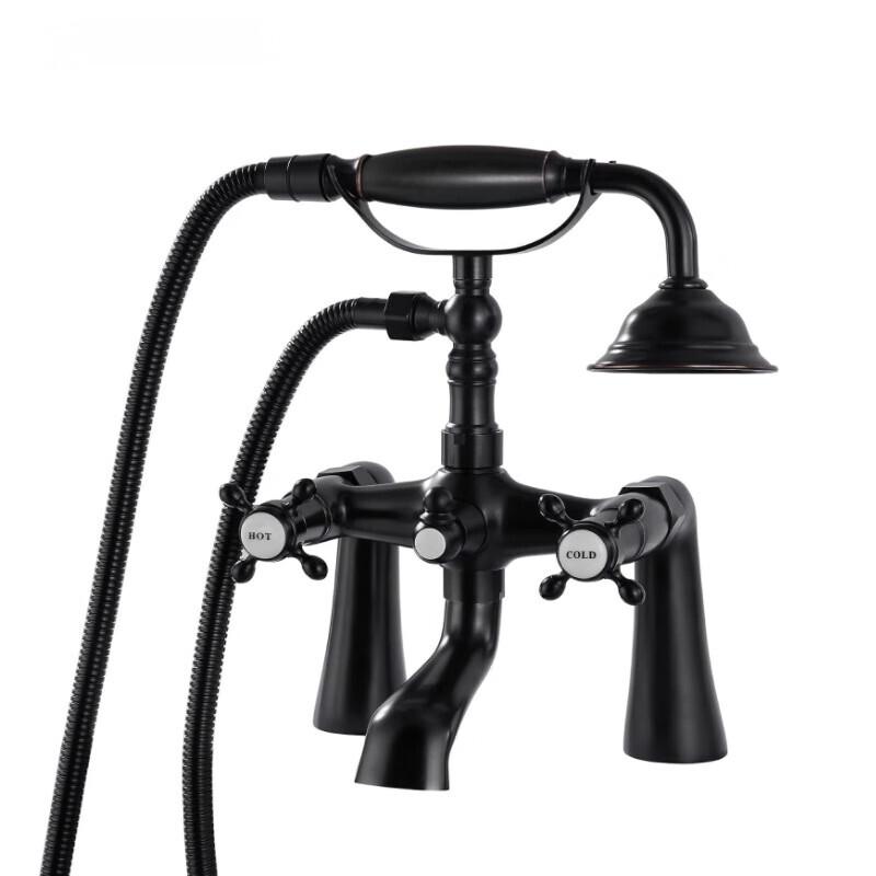 TLXT Double Handle Bathtub Faucet