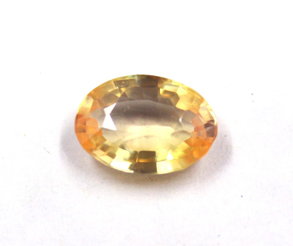 4.35 Carat Fabulous Oval Shape Peach Sapphire Certified Sri Lanka Gemstone SN539