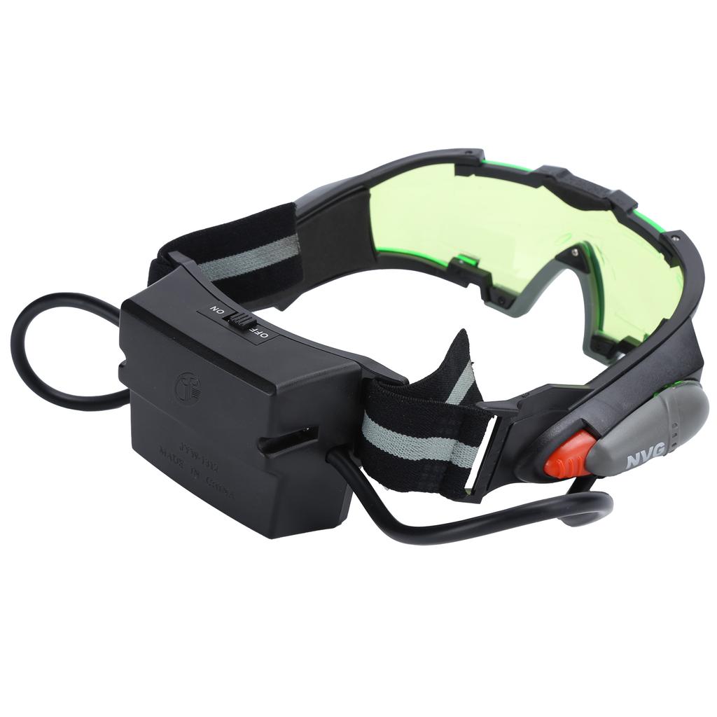 Night Vision Glasses with Light Adjustable Windproof Dustproof LED Glasses for Riding Skiing
