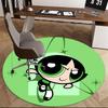Powerpuff Girls,Buttercup Chair mat Round Rug Office carpet, Non slip, Suitable for Living Rooms, Bedrooms decor.1205159a