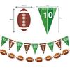 Football Party Decorations Set Football Banner Hanging Swirls For Themed Birthday Game Fans Home Garland Supplies
