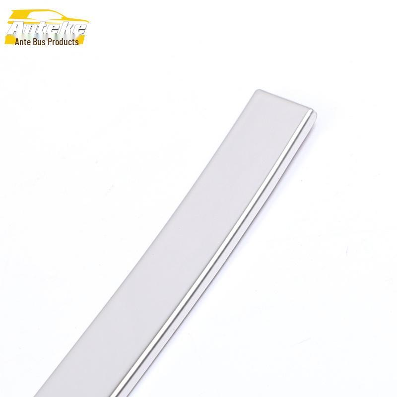 Fits 19 Models: IX25 Rear Bumper Mesh Trim & Tailgate Anti-Scratch Bright Strip Accessories.