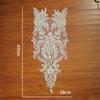 Big Gold Embroidered Lace Flower Sticker Flower Decal, External Order High-Quality Clothing Lace Ingredients Accessories