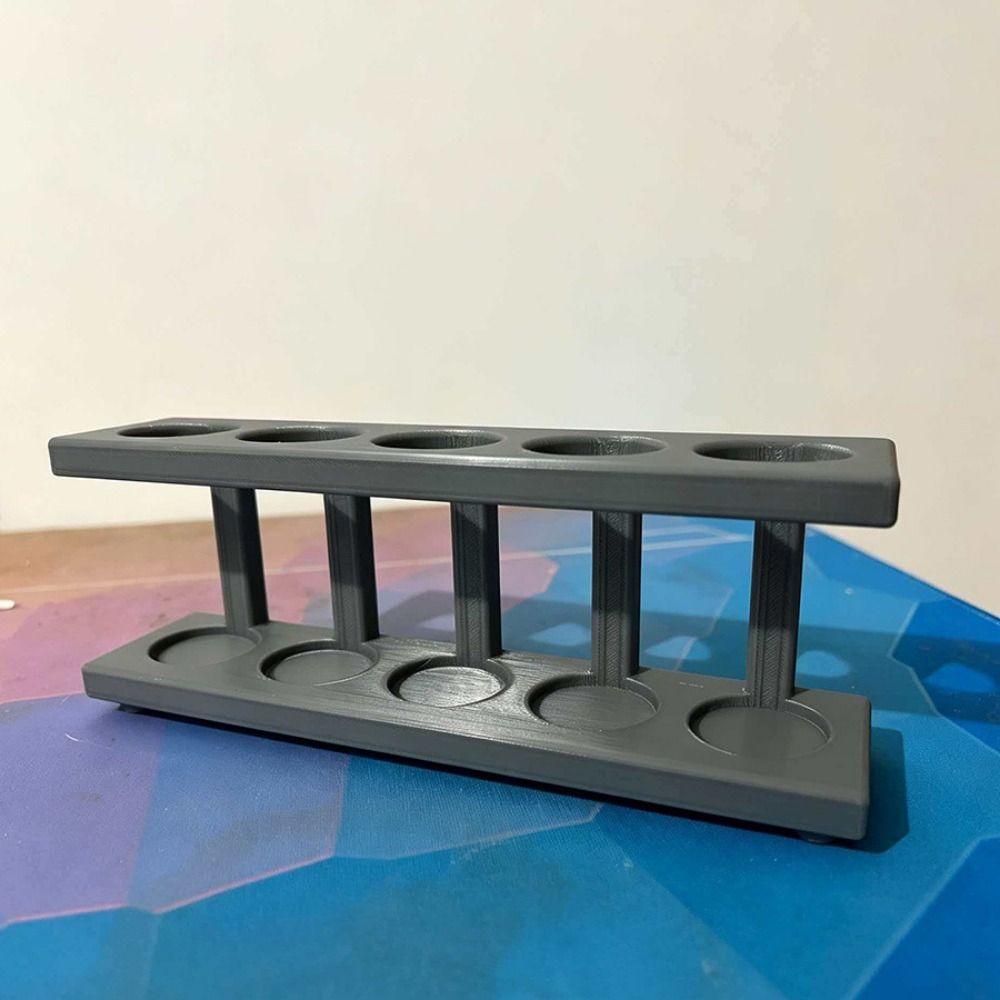 No Drilling Toothbrush Holder Multi-Slot Design Storage Rack Pencil Holder Bathroom Countertop