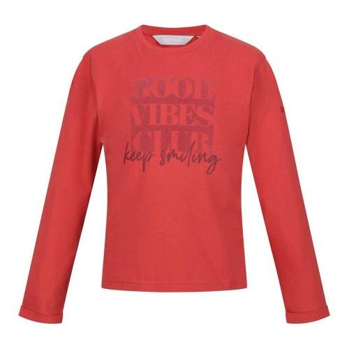 Regatta Childrens/Kids Great Outdoors Lettering Long-Sleeved T-Shirt
