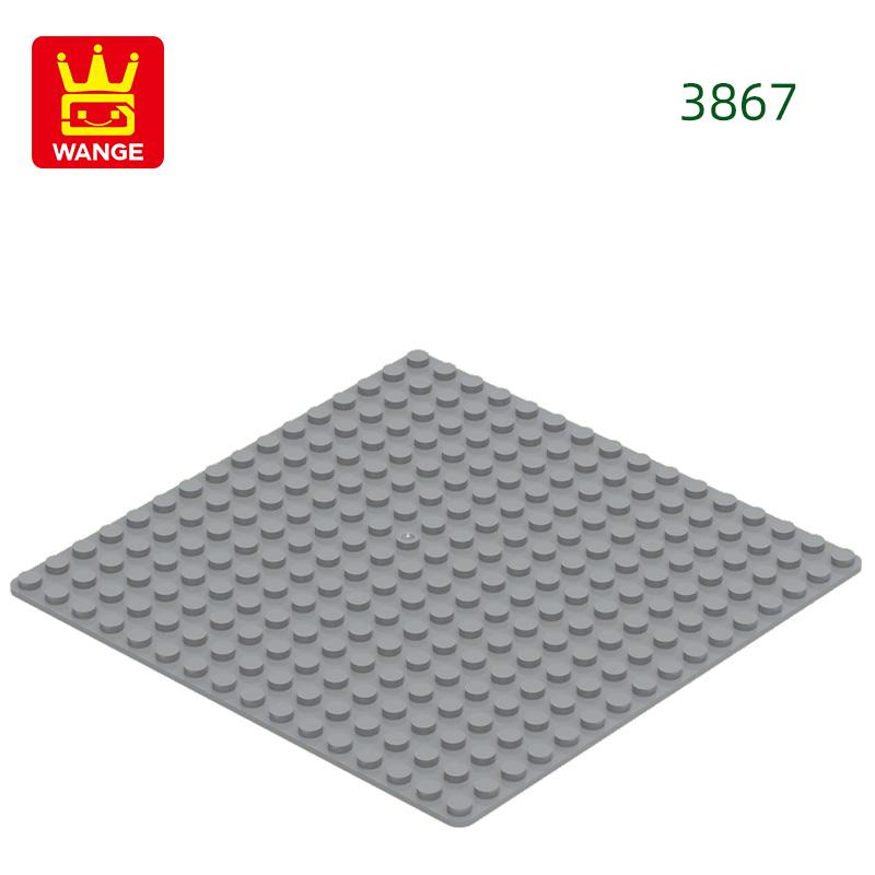 Base Plate 1PCS/ Compatible 3867 Double-sided base plate with 16x16 holes moc Building blocks Assembled construction s