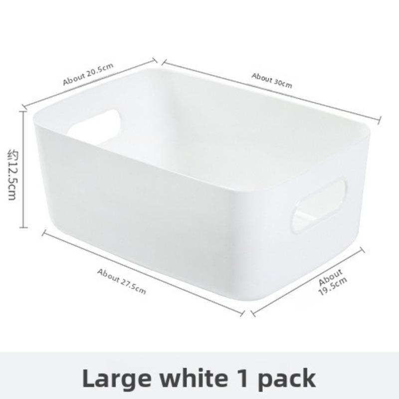 Kleinteile-Aufbewahrungskörbe, Kosmetik und Snacks, Schreibtisch- und Wohnheim-Aufbewahrungsboxen, Haushalts-Kunststoff-Aufbewahrungsboxen