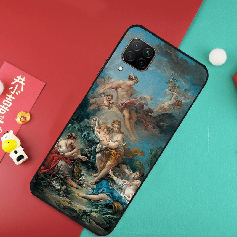Renaissance Angels For Huawei Nova 7i 8i 3i 11i Nova 10 9 SE 5T Y60 Y70 Y90 Y61 Y91 P20 P40 Lite P30 Pro Case
