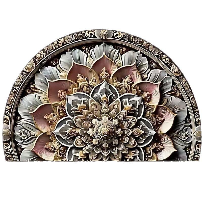 Teppich im Ethno-Stil, Amerikanischer Willkommensteppich, Willkommens-Fußmatte, Wohnzimmerteppich, Badezimmerteppich, Heimdekoration