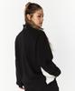 Reebok Half Zip Warm-Up Sweatshirt - Black