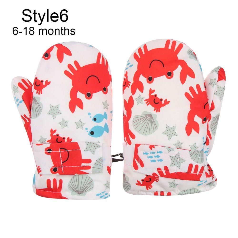 Gants de Ski pour enfants, coupe-vent, imperméables, à manches longues, mitaines, Snowboard