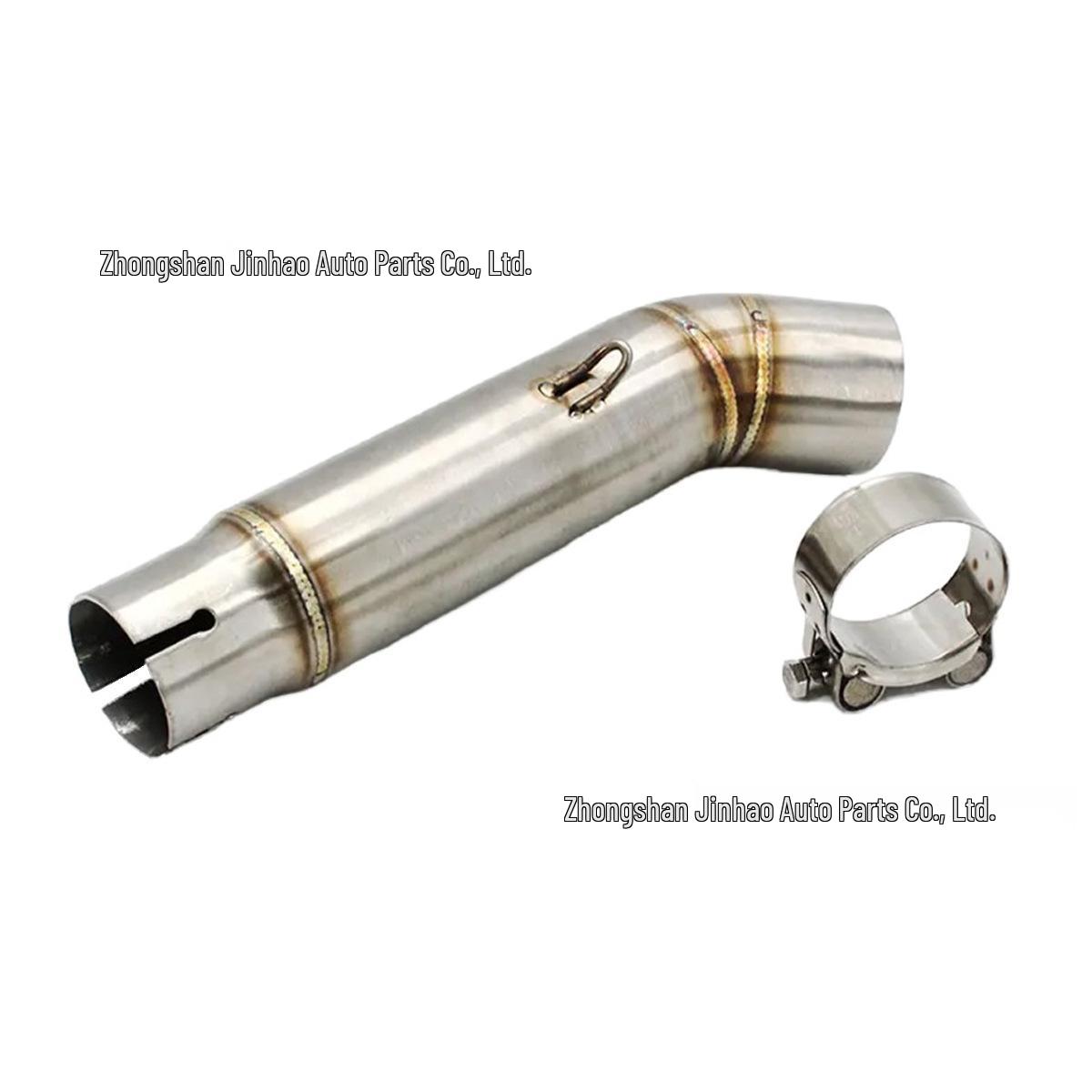 Stainless Steel Exhaust Mid-section for Hornet CB600F Motorcycle Modification