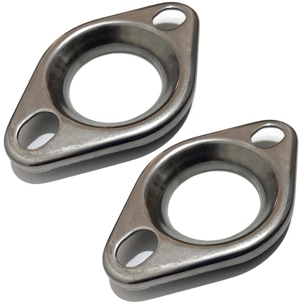 Universal Muffler SUS 304 Stainless Welded and for Car Exhaust and with Bracket X S-NET Flange, Steel, Pressed, Silencers, Repairs, Modifications, B,