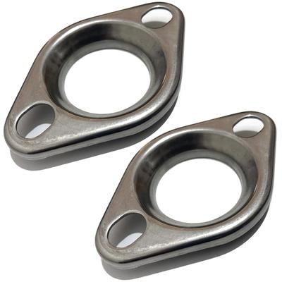 Universal Muffler SUS 304 Stainless Welded and for Car Exhaust and with Bracket X S-NET Flange, Steel, Pressed, Silencers, Repairs, Modifications, B,