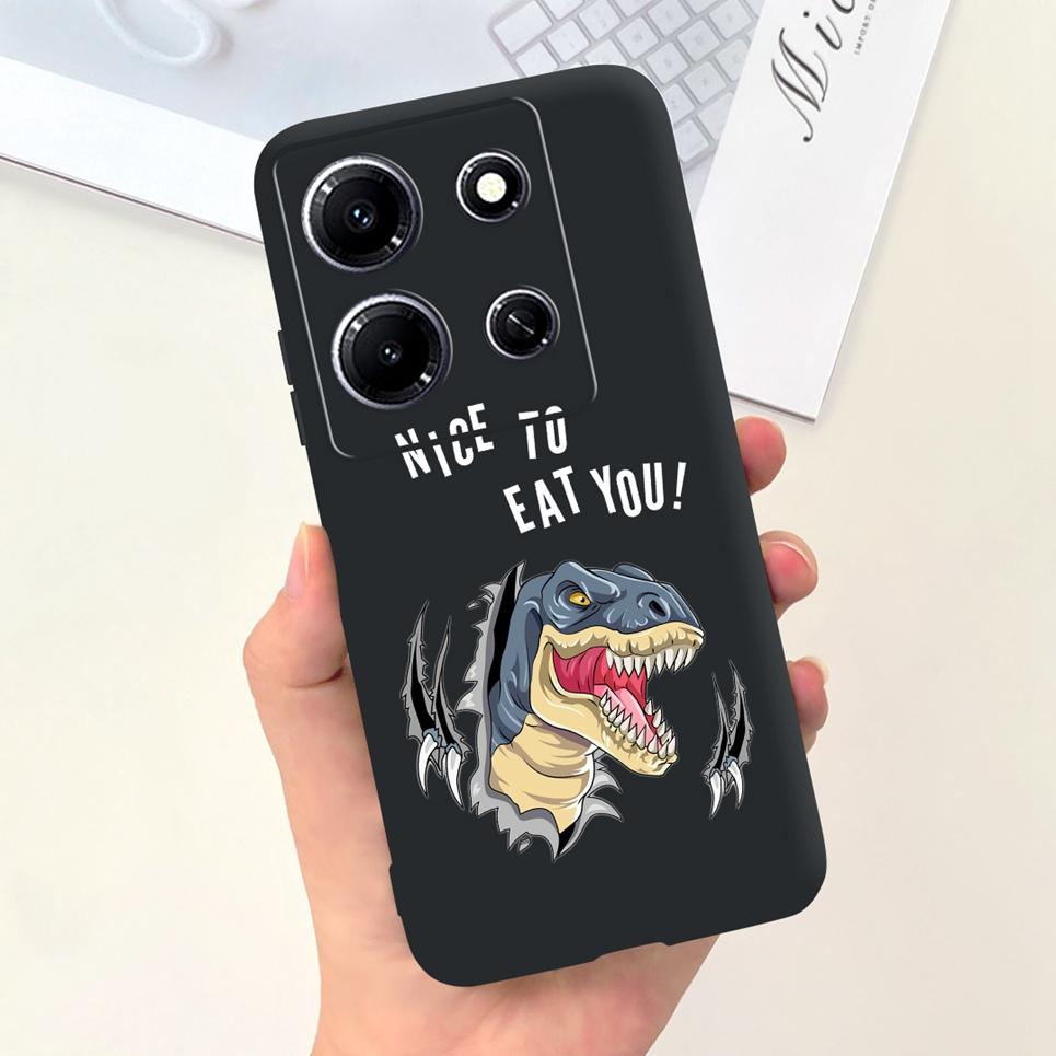 For Infinix Note 30i Note 30 Pro 30 vip Note30 4G 5G Phone Cover Moon Night Cartoon Cool Style Soft Silicone For Note30i Bumper