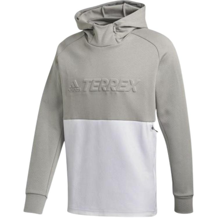 Adidas Terrex Explore Sweatshirt Men s Metallic Gray GE9929 46