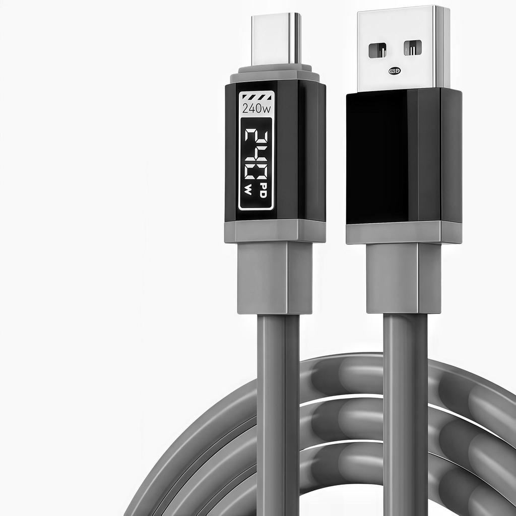 240W Super Fast Charging USB with E-marker Chip for Apple, Huawei, Samsung, Xiaomi, Honor Tablets