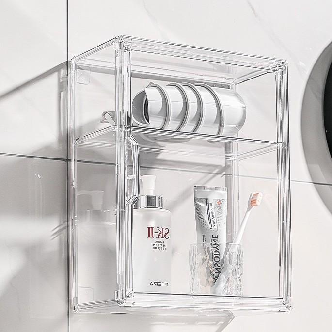 Labubu Figurine Acrylic Display Box - High Transparency Doll Storage Cabinet