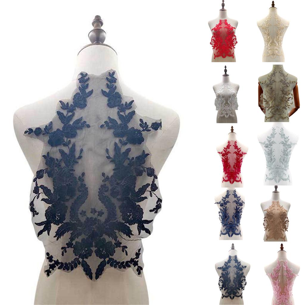 Luxurious Flower Appliques Versatiles Flower Decoration Dress Embellishment for Bridal Accessories
