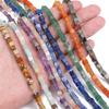 4mm Natural Stone Square Cube Beads Tiger Eye Agate Quartz Aventurine Stone E Spacer Loose Beads for Jewelry Making  85pcs 38cm