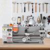 Mini Metal Lathe Machine, 7'' x 16'', 800W Precision Benchtop Power Metal Lathe, 150-2500 RPM Continuously Variable Speed, with 3.9'' 3-jaw Metal